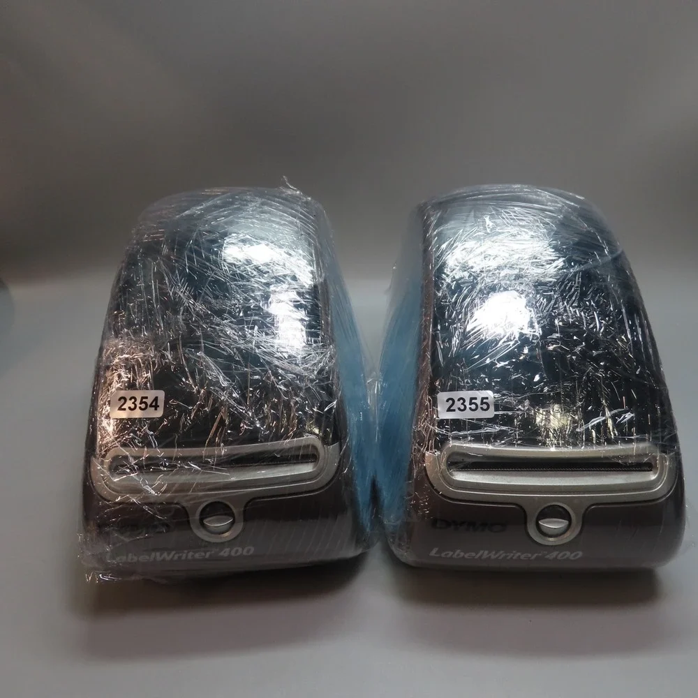 LOT OF 2 Dymo Labelwriter 400‎ Printer TESTED WORKING NO ACCESSORIES 93089